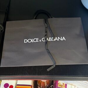 Dolce & Gabbana Charcoal Tote Bag